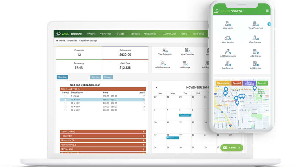 Yardi Breeze screenshot - 10 meilleurs logiciels de gestion locative pour 2026