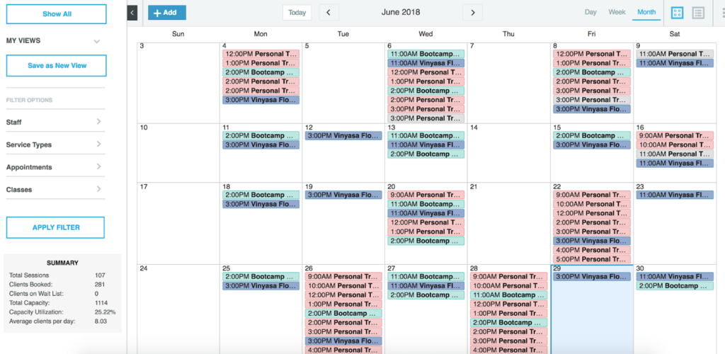Wellness Living screenshot - 22 Beste Spa-Software für Verwaltung &amp; Buchung im Jahr 2026