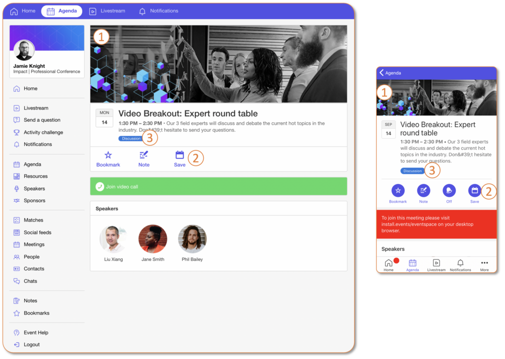 SpotMe screenshot - 10 beste Software für Veranstaltungsmanagement in Hotels für 2026 [Meine Bewertungen]