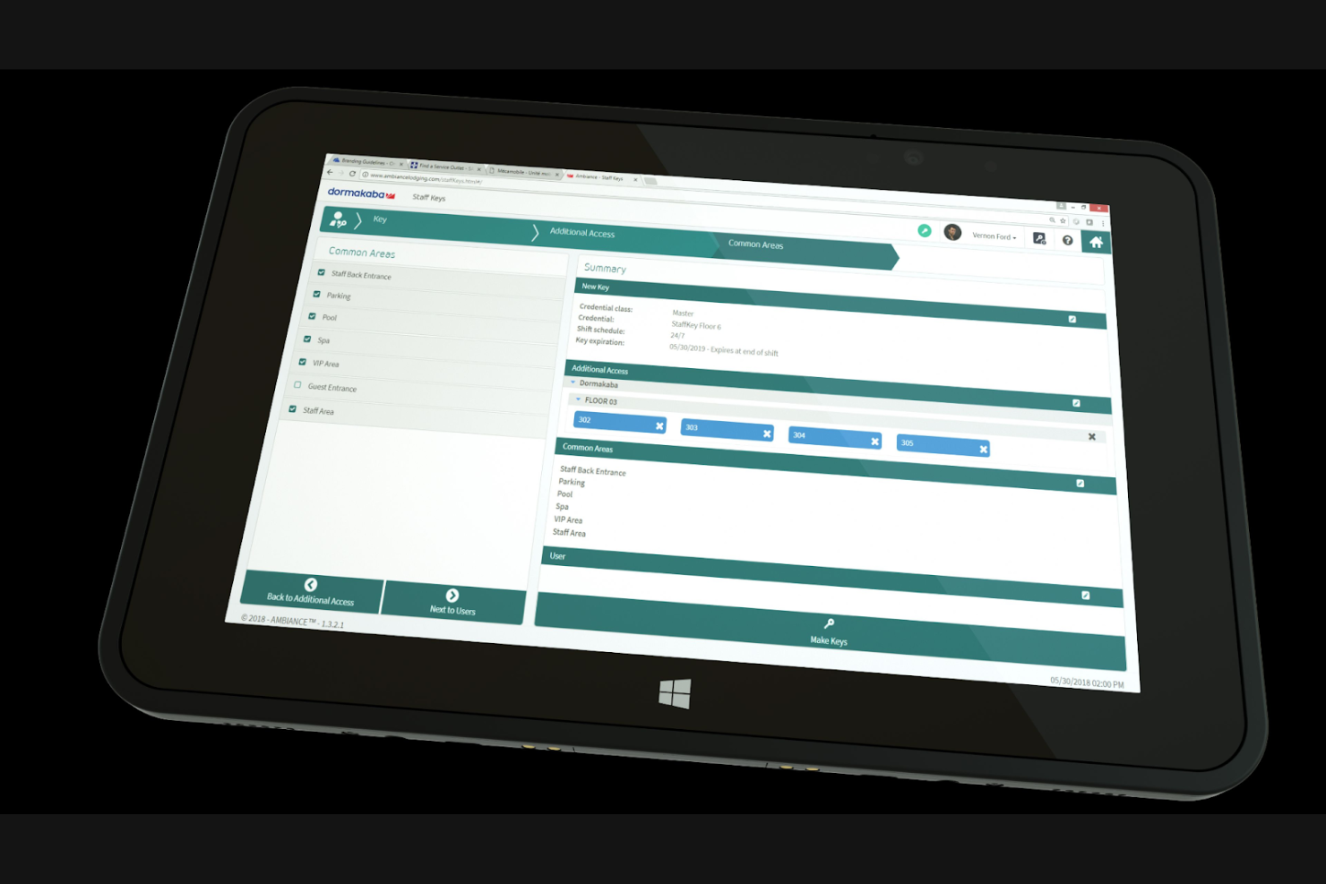 Dormakaba screenshot - 10 Soluzioni Software per Chiavi di Hotel da Considerare nel 2026