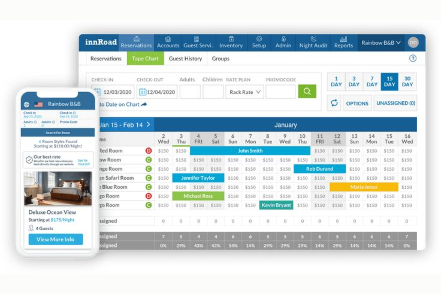 innRoad screenshot - 10 Migliori Software di Gestione Attività per Hotel Recensiti nel 2026