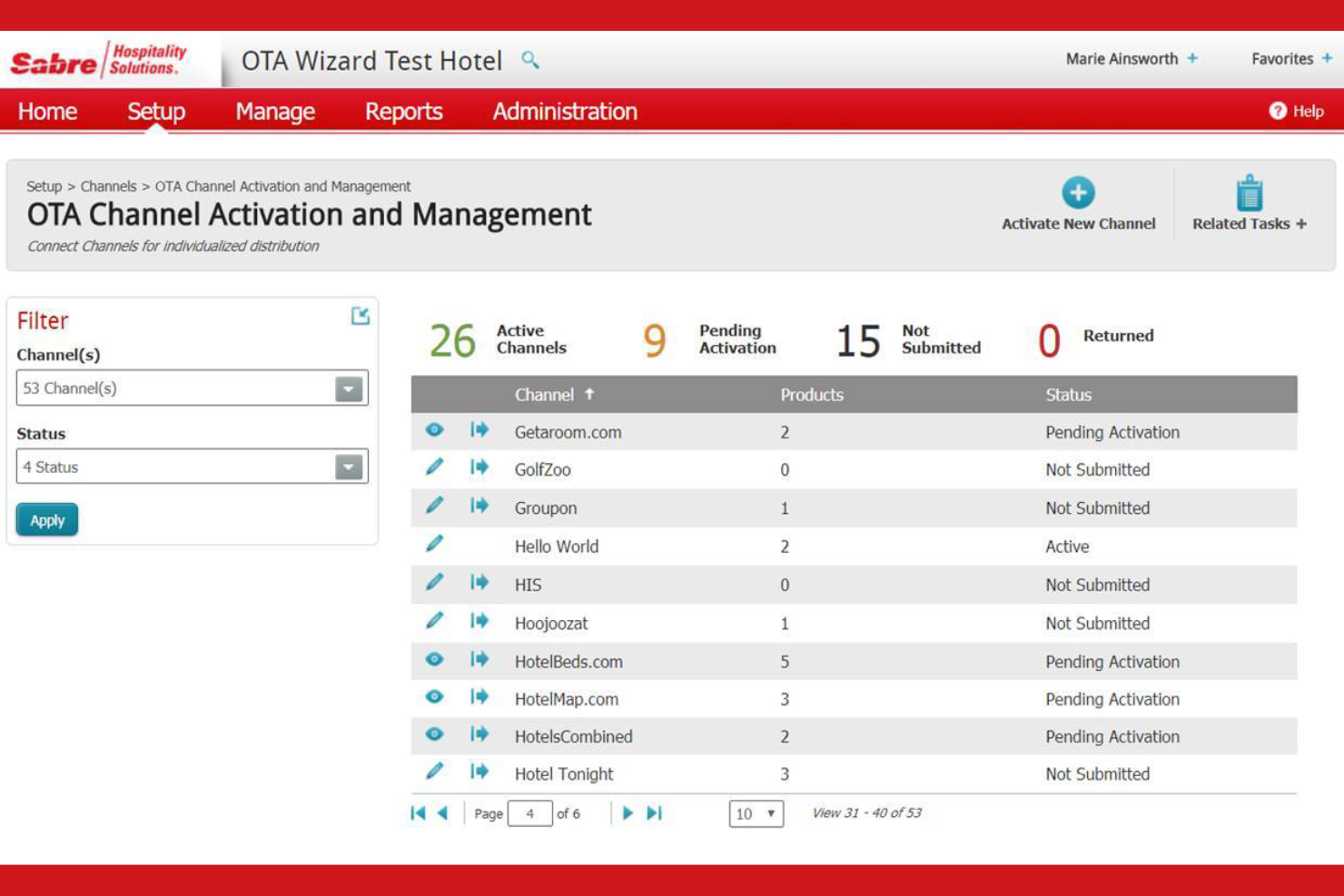 SynXis screenshot - 10 Migliori Software di Gestione Attività per Hotel Recensiti nel 2026
