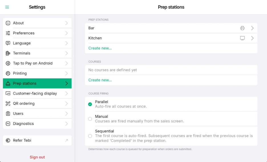 Tebi screenshot - 10 Mejores POS para hostelería analizadas en 2026