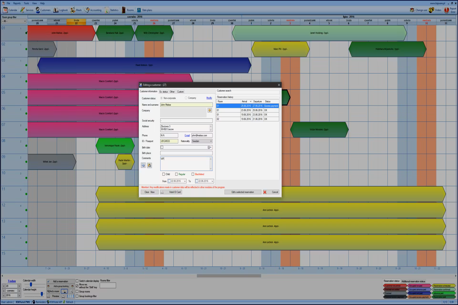KWHotel screenshot - 10 Mejores Software Gratuitos de Gestión Hotelera Revisados en 2026