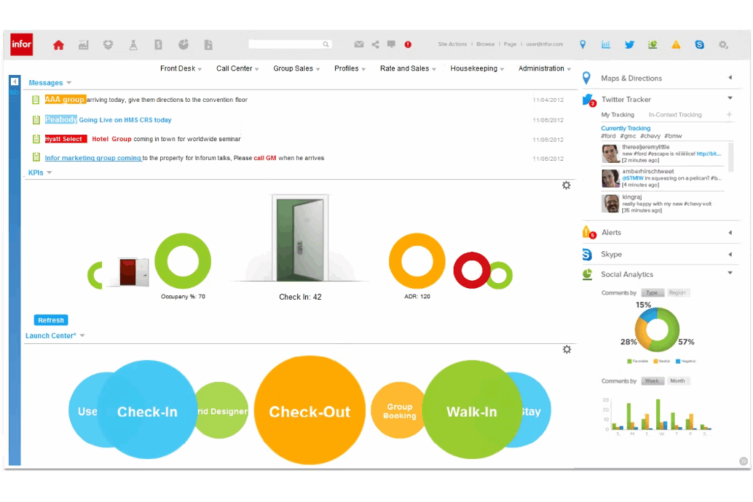 Infor Sales &amp; Event Management screenshot - 10 Mejores Software de Ventas y Catering para Hoteles de 2026
