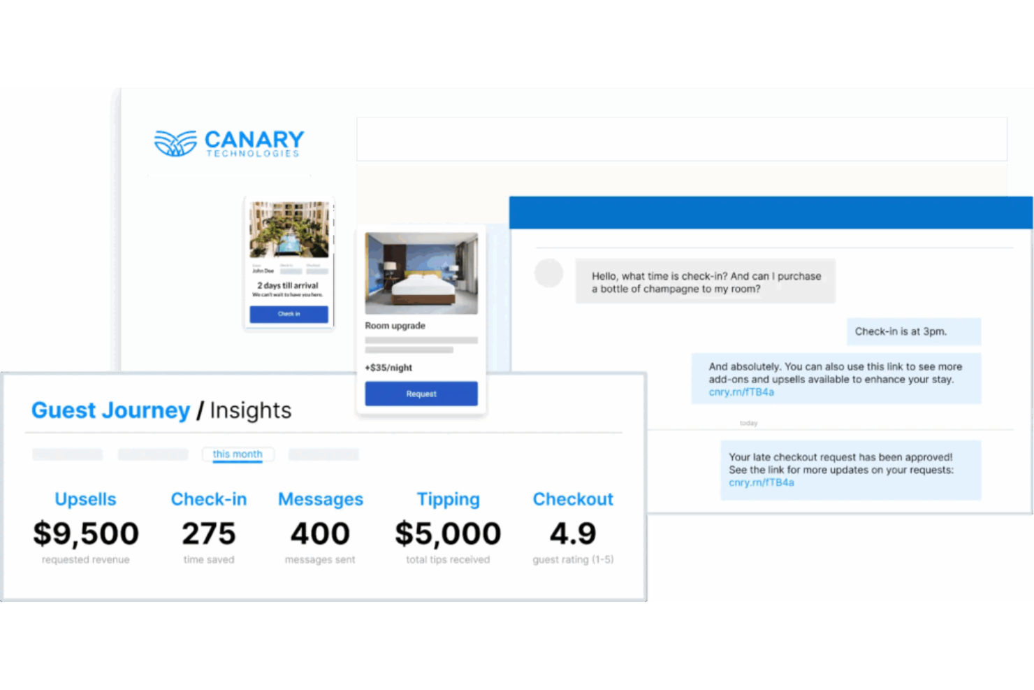 Canary Technologies screenshot - 10 migliori soluzioni software per le vendite alberghiere recensite nel 2026