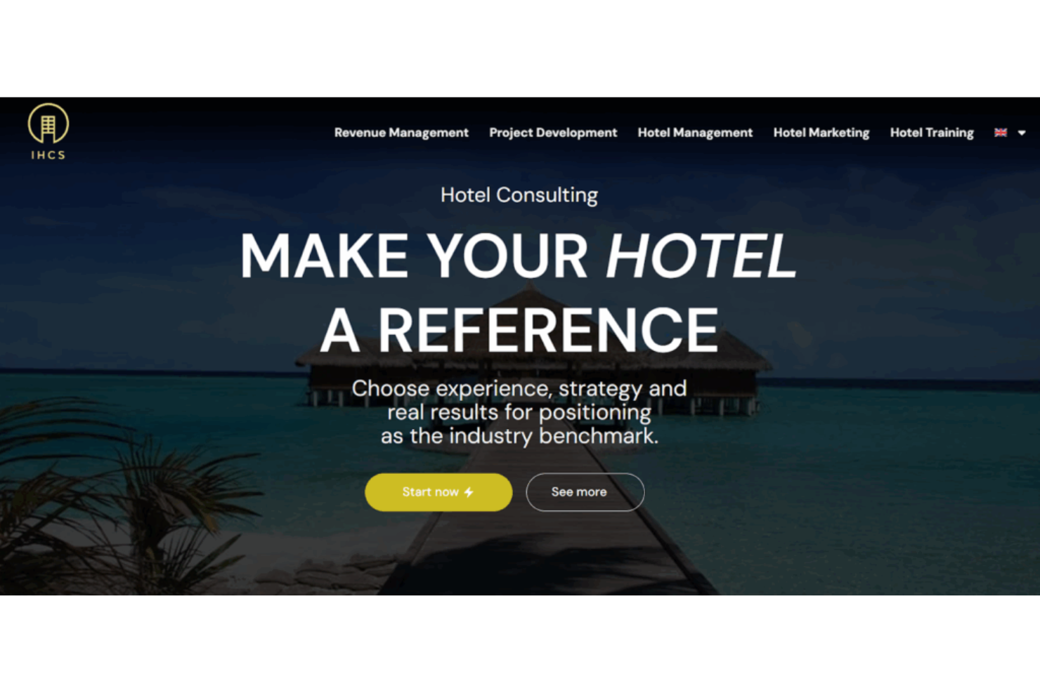 International Hotel Consulting Services (IHCS) screenshot - 10 Migliori Consulenti di Gestione dell’Ospitalità per il 2026