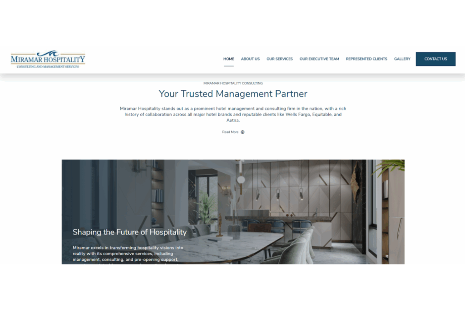 Miramar Hospitality screenshot - 10 Migliori Consulenti di Gestione dell’Ospitalità per il 2026