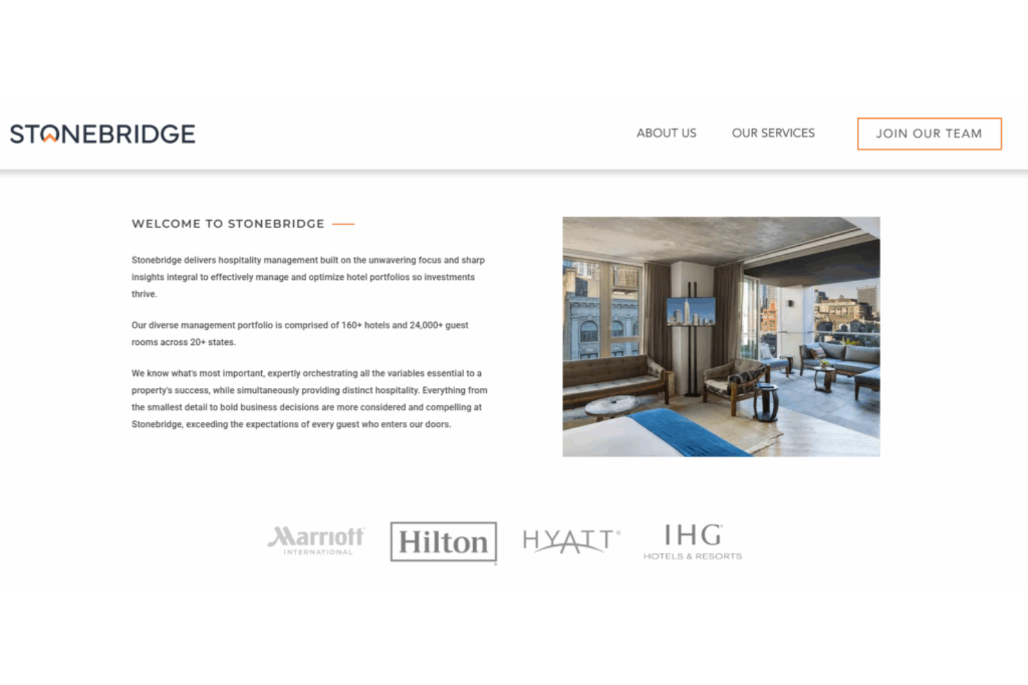 Stonebridge Companies screenshot - Le 10 migliori aziende di gestione delle strutture alberghiere del 2026