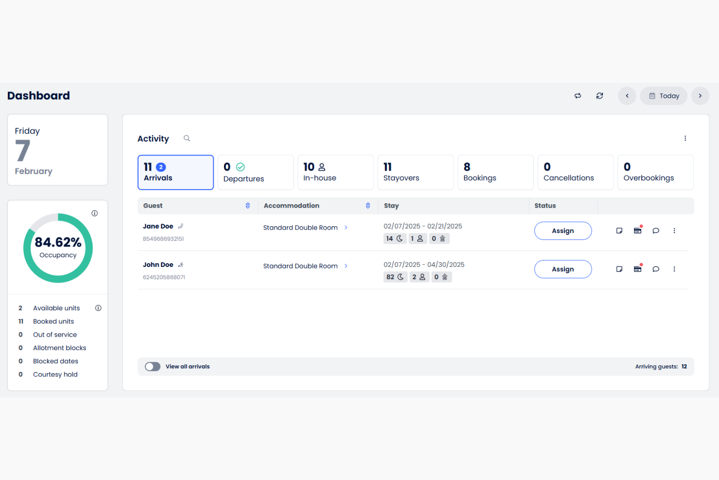Cloudbeds screenshot - 10 Mejores Sistemas de Reservas Centrales para Hoteles en 2026