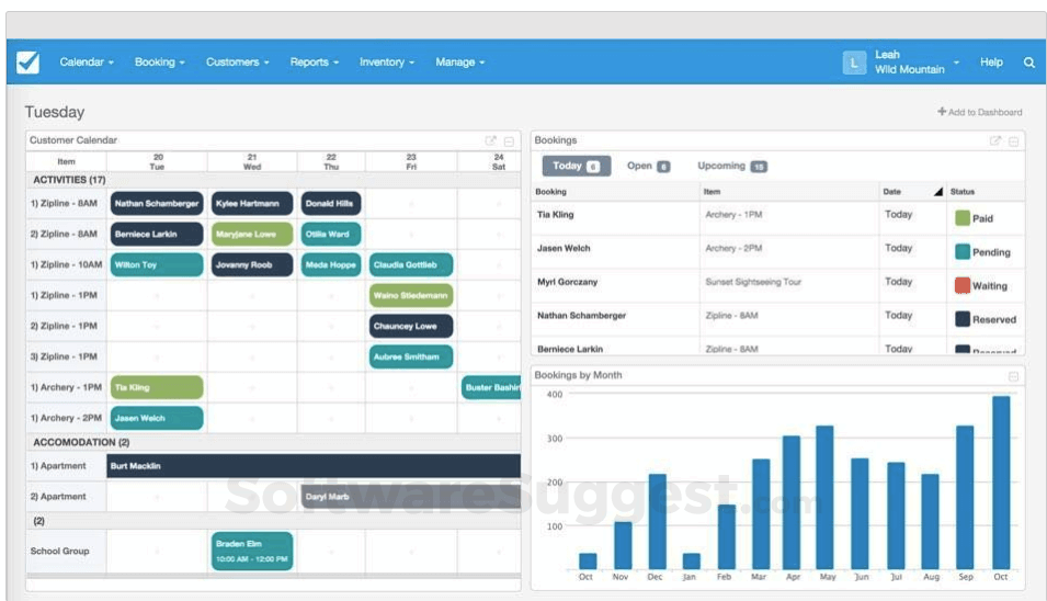 Checkfront screenshot - Los 10 mejores programas de software para alquileres vacacionales de 2026