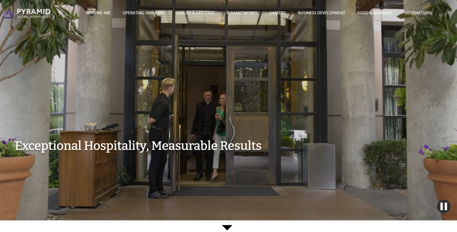 Pyramid Global Hospitality screenshot - 10 Migliori Società di Gestione Alberghiera Recensite nel 2026