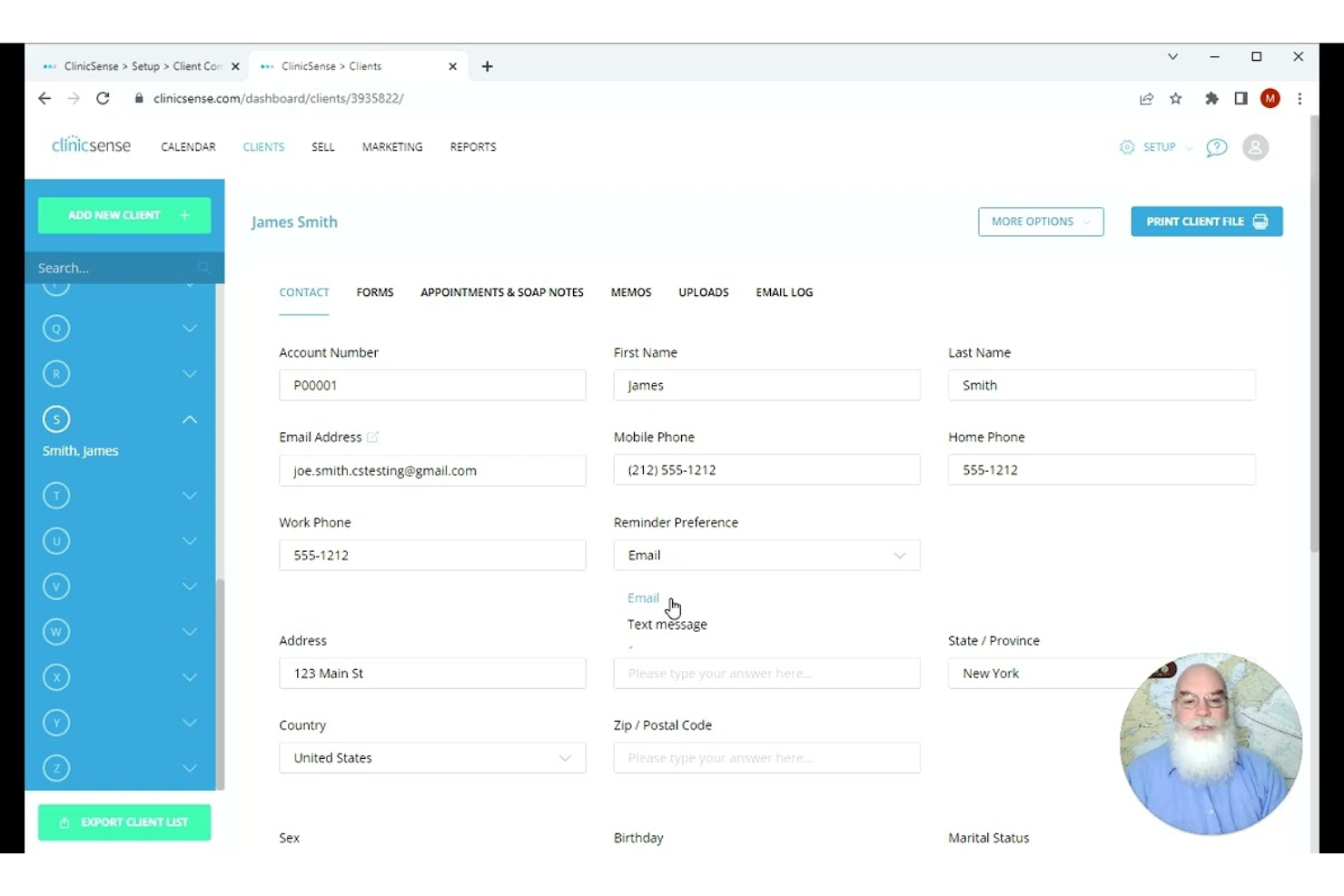 ClinicSense screenshot - 10 Migliori Software per Spa per Gestione &amp; Prenotazione nel 2026