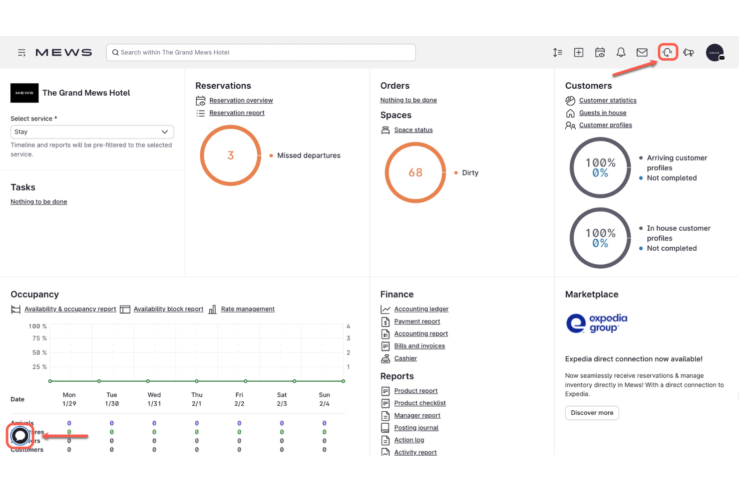 Mews screenshot - 10 Software de Gestión para Pequeños Hoteles en 2026