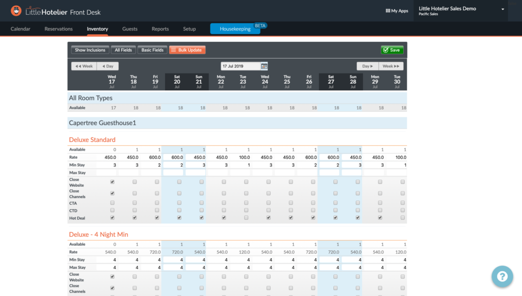 Little Hotelier screenshot - 10 Mejores Software de Gestión de Ingresos Hoteleros para 2026