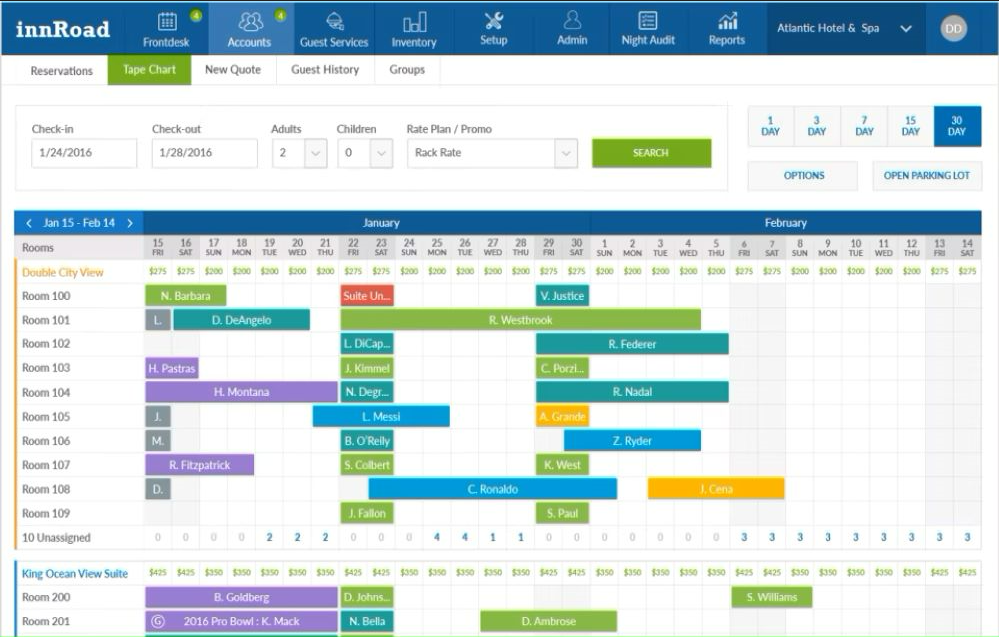 innRoad screenshot - Guida ai 10 migliori software di gestione dei resort del 2026