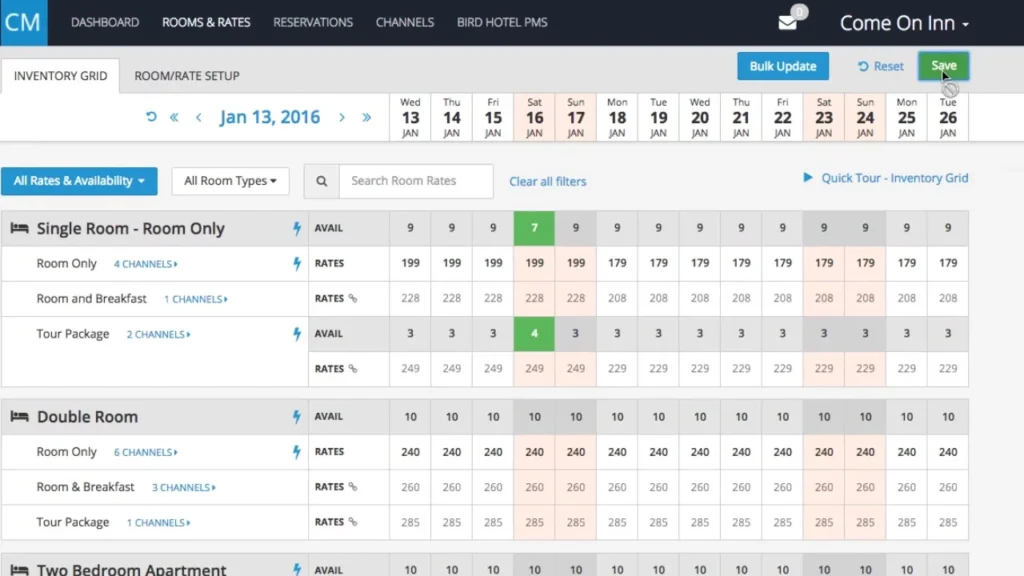 SiteMinder screenshot - 10 Software di Pianificazione Alberghiera per Migliorare le Operazioni del 2026