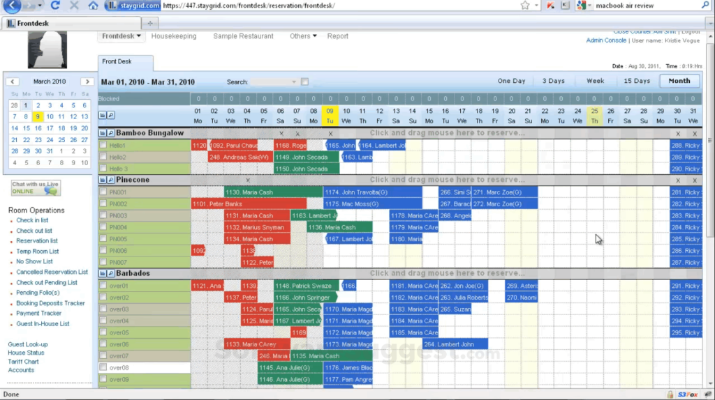 Hotelogix screenshot - Guida ai 10 migliori software di gestione dei resort del 2026