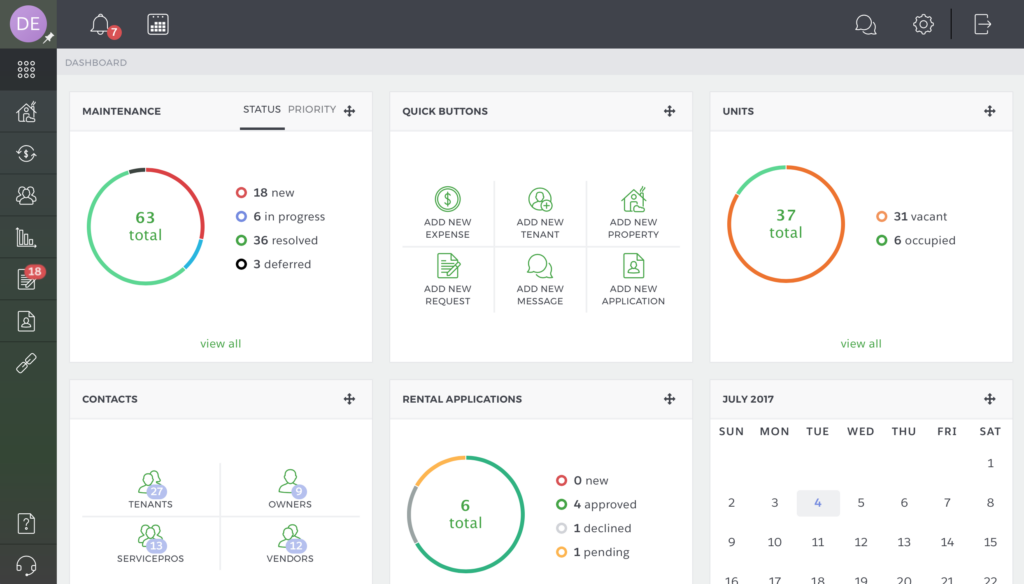 TenantCloud screenshot - 10 Mejores Software de Gestión de Propiedades en Alquiler para 2026