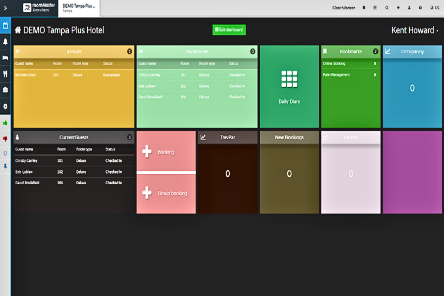 roommaster screenshot - 10 Mejores Softwares de Gestión Hotelera en 2026