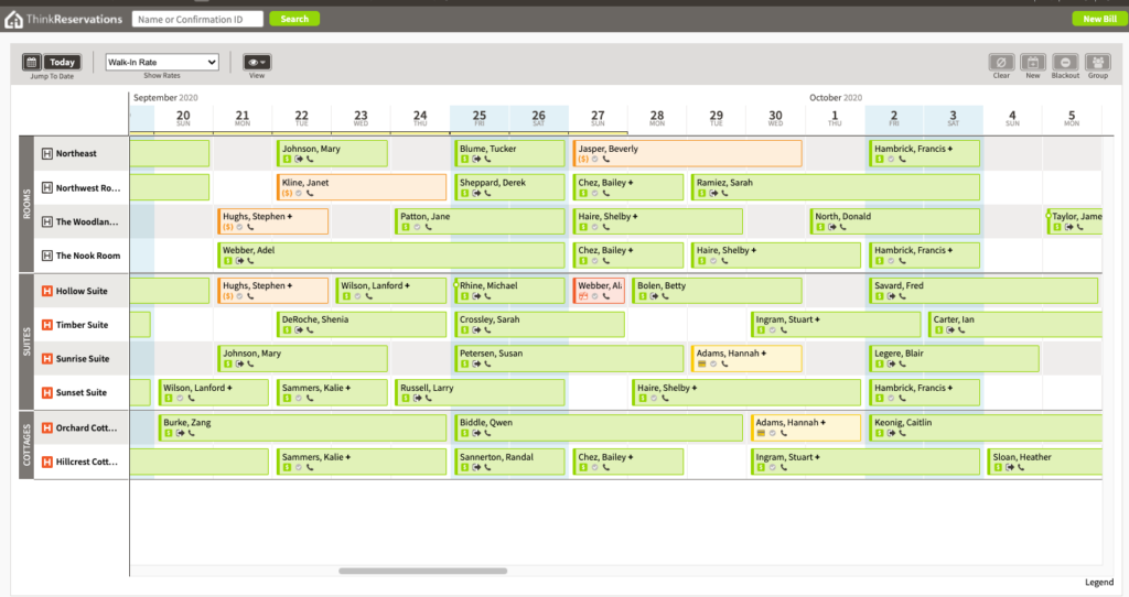 ThinkReservations screenshot - 10 migliori software di gestione alberghiera nel 2026