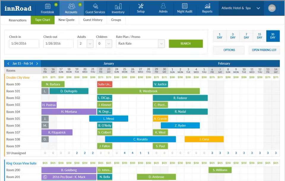 innRoad screenshot - 10 migliori software per la gestione alberghiera recensiti nel 2026