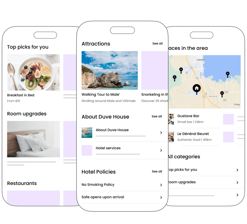 Duve screenshot - 10 Migliori App per Ospiti d’Hotel per un Servizio Migliore nel 2026