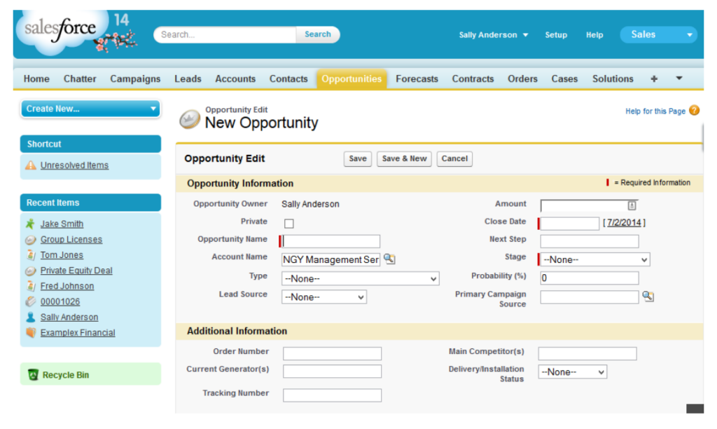 Salesforce Financial Services Cloud screenshot - 10 Mejores Software CRM para Hoteles de 2026 Comparados