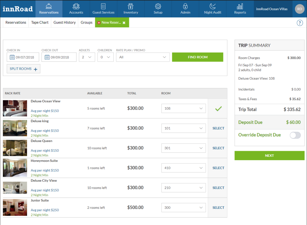 innRoad screenshot - 10 Mejores Software CRM para Hoteles de 2026 Comparados