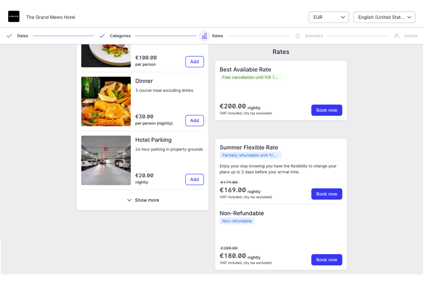 Mews screenshot - I 10 migliori software per la prenotazione di hotel per il 2026