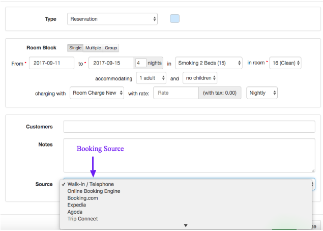 Roomsy screenshot - I 10 migliori software per la prenotazione di hotel per il 2026