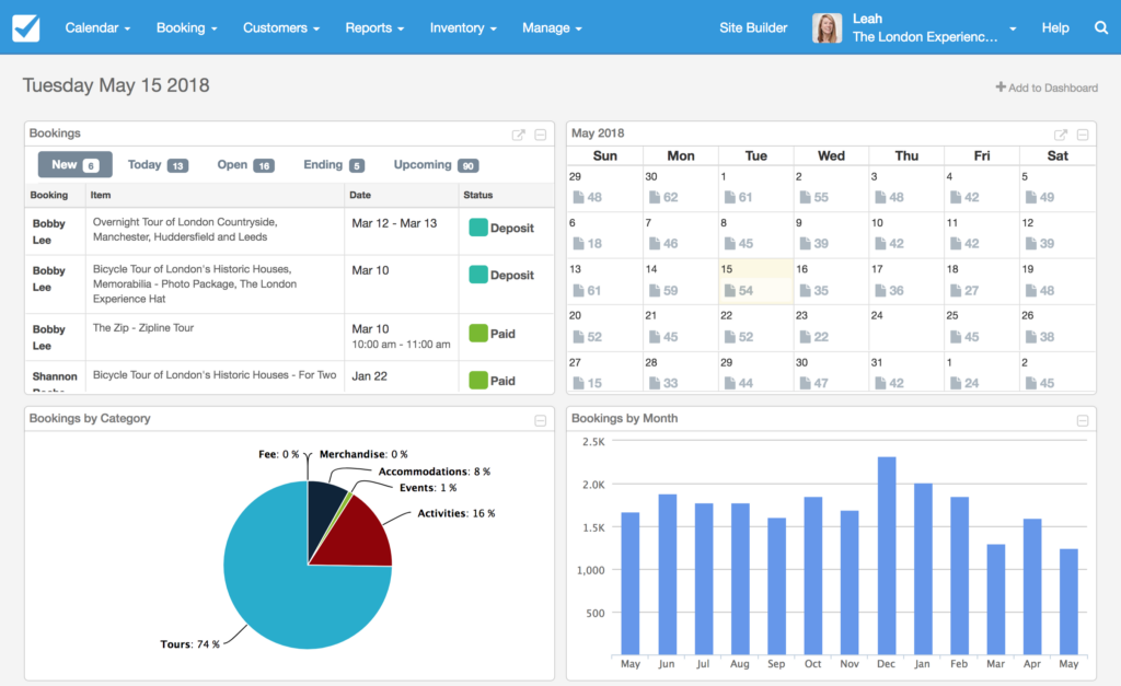 Checkfront screenshot - I 10 migliori software per la prenotazione di hotel per il 2026