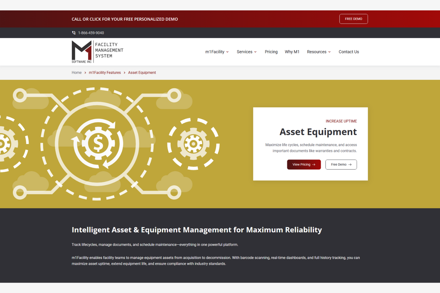 M1 Software screenshot - 10 Migliori Software di Gestione degli Asset Alberghieri nel 2026