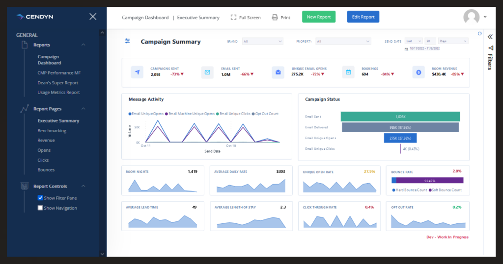 Cendyn screenshot - 10 Mejores Software CRM para Hoteles de 2026 Comparados