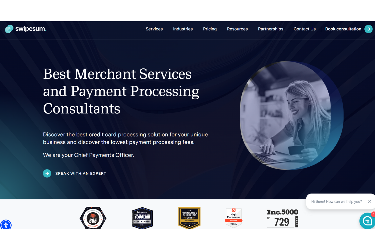 Swipesum screenshot - 10 Migliori Processori di Carte di Credito per Hotel Recensiti per 2026