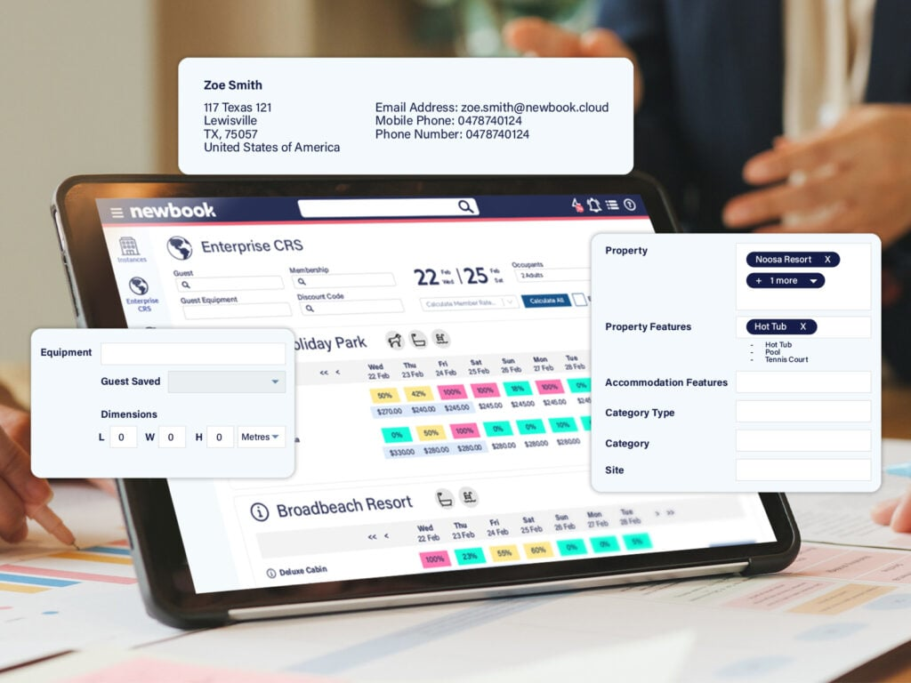 Storable Newbook screenshot - 10 Migliori Alternative a InnRoad per 2026