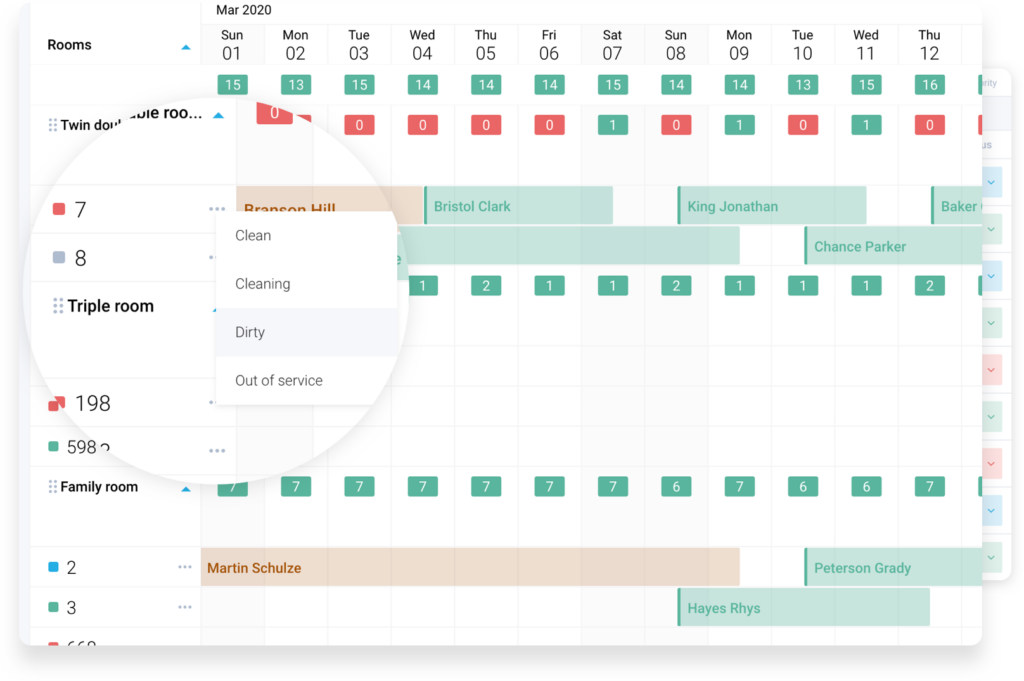 Hotel Friend screenshot - 10 Migliori Software di Gestione delle Pulizie del 2026
