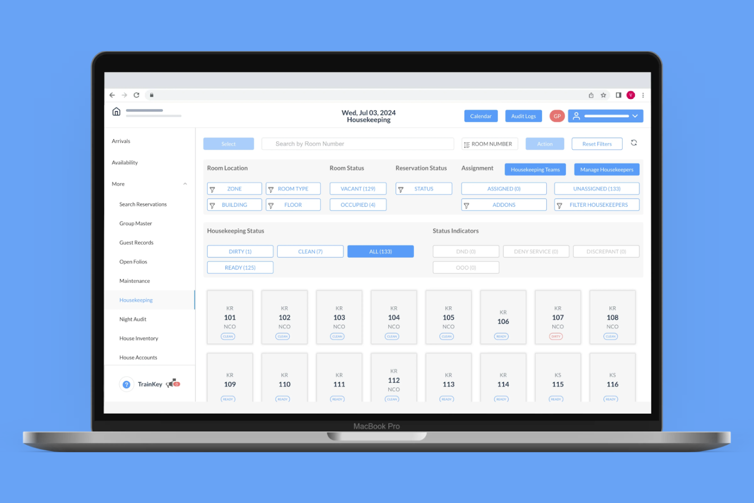 HotelKey screenshot - 10 Soluciones de Software de Llaves para Hoteles a Considerar en 2026