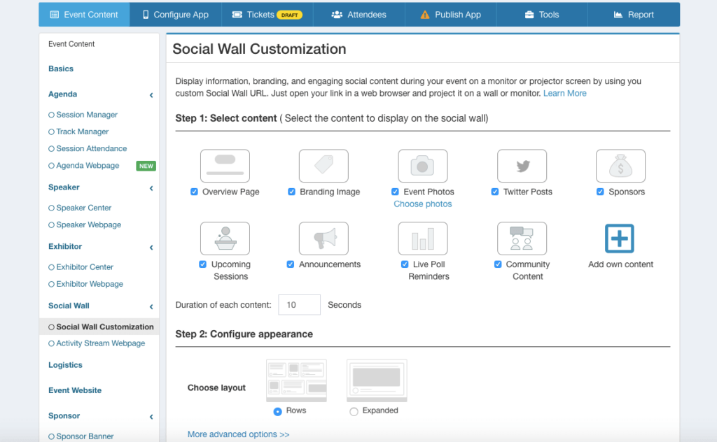 Whova screenshot - 10 migliori software per l’organizzazione di eventi per il 2026