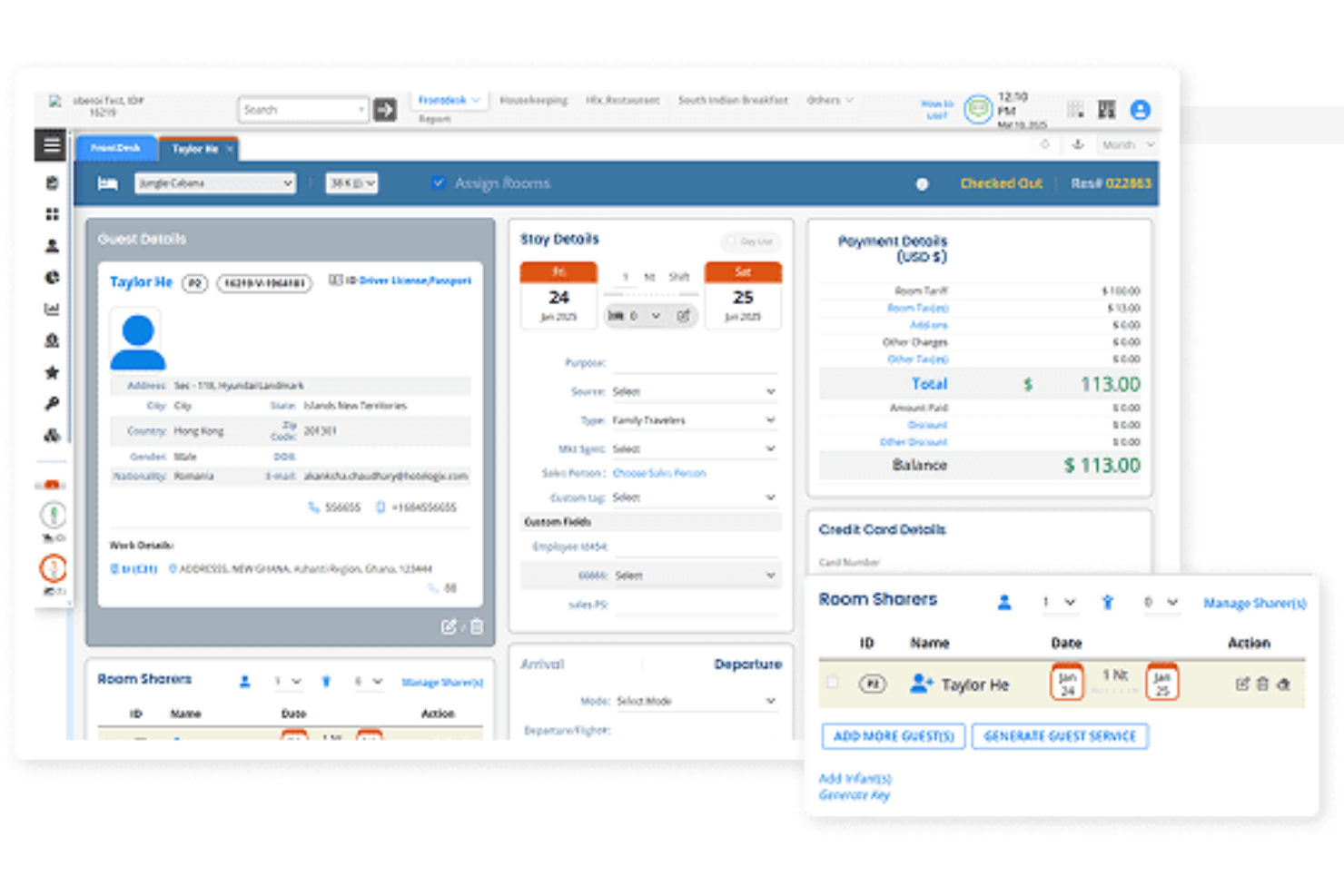 Hotelogix screenshot - 10 beste softwareoplossingen voor hotelonderhoud beoordeeld voor 2026