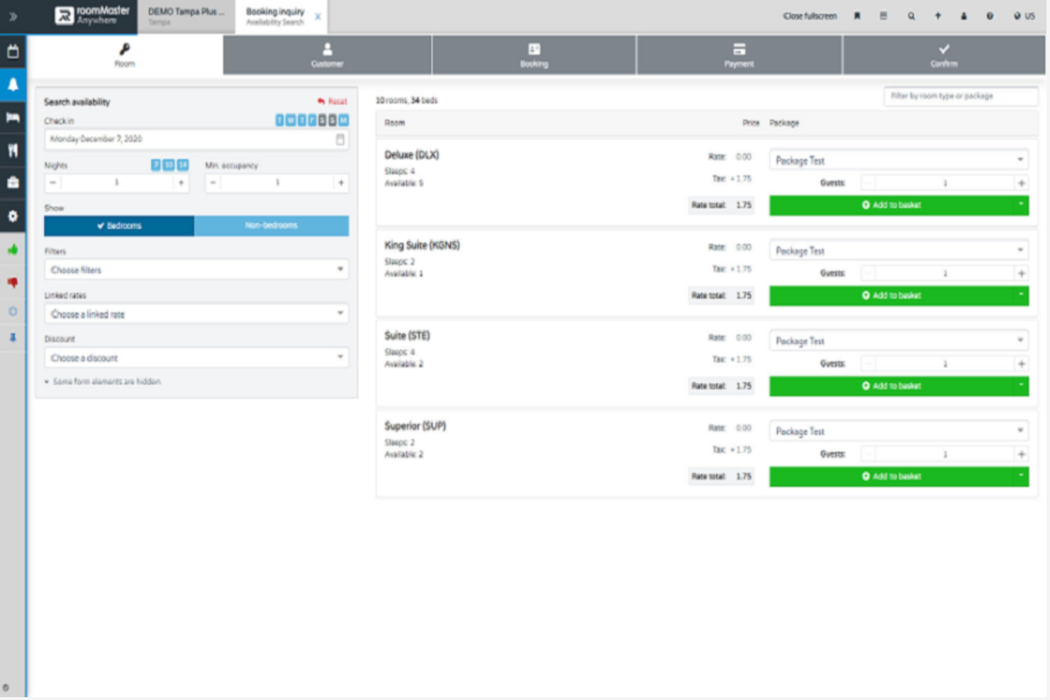 roommaster screenshot - 10 beste software voor schoonmaakbeheer van 2026