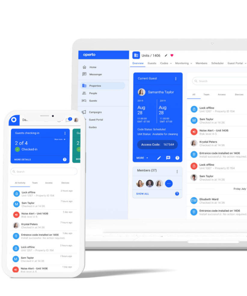 Operto screenshot - 10 beste hotelgast-apps voor betere service in 2026