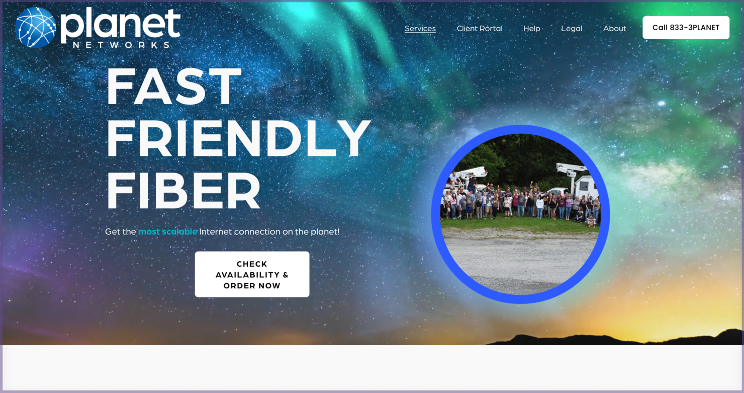 Planet Networks screenshot - Gids voor de 10 beste internetaanbieders voor hotels van 2026