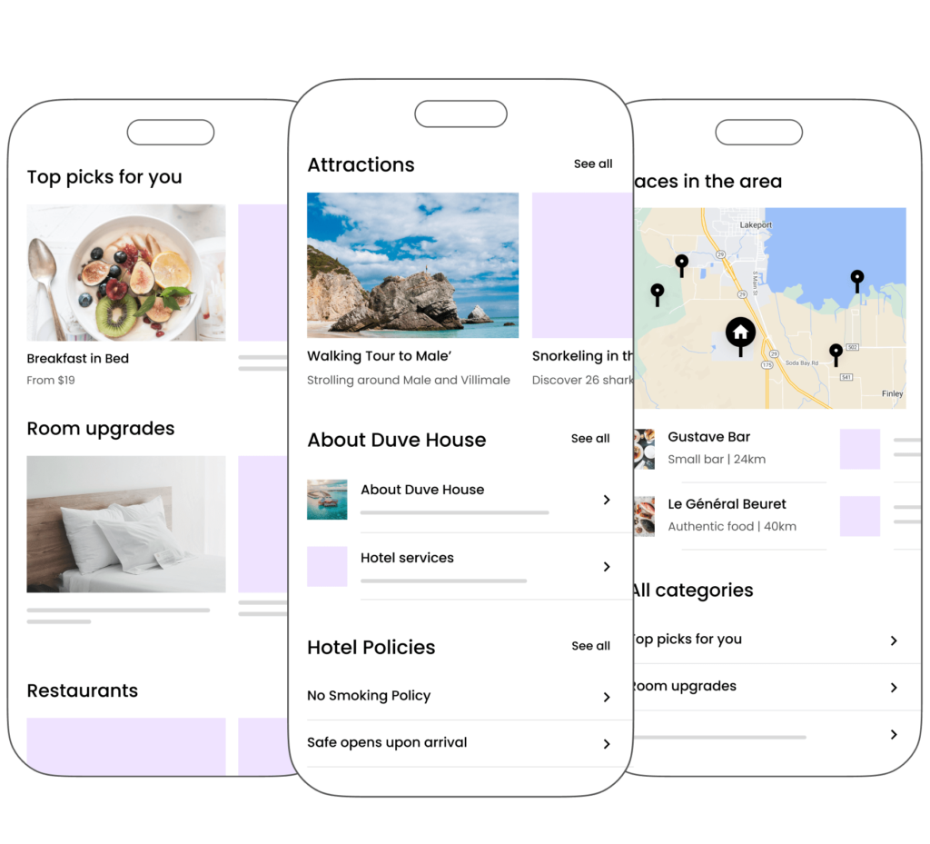 Duve screenshot - 10 beste hotelgast-apps voor betere service in 2026