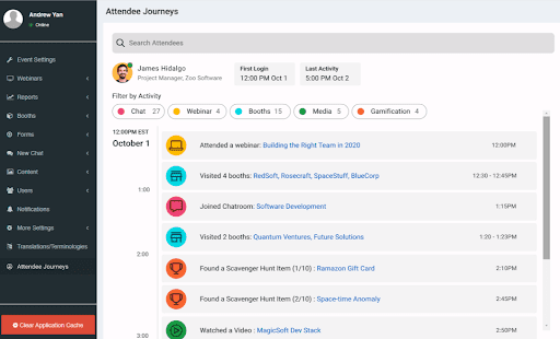 vFairs screenshot - Top 10 Cvent-concurrenten voor het plannen van evenementen in 2026