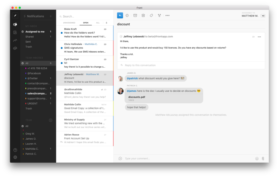 Front screenshot - 10 beste software voor gastcommunicatie voor hotels in 2026