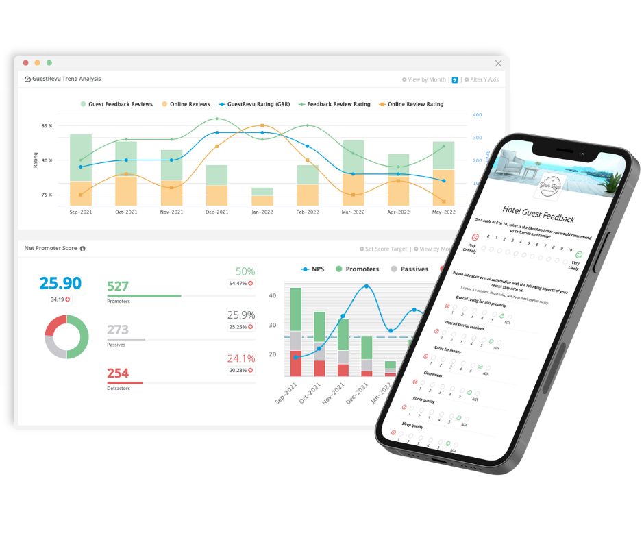 GuestRevu screenshot - 17 Best Guest Survey Software to Nurture Guest Relationships in 2026