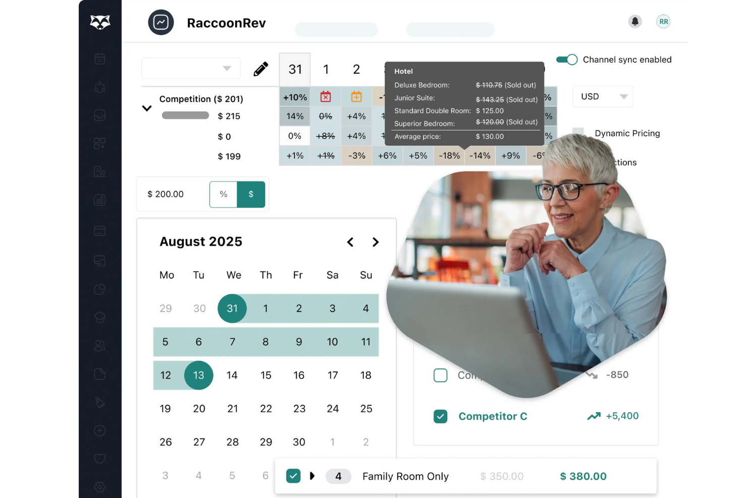 RoomRaccoon screenshot - 30 Best Hotel Management Software Reviewed in 2026