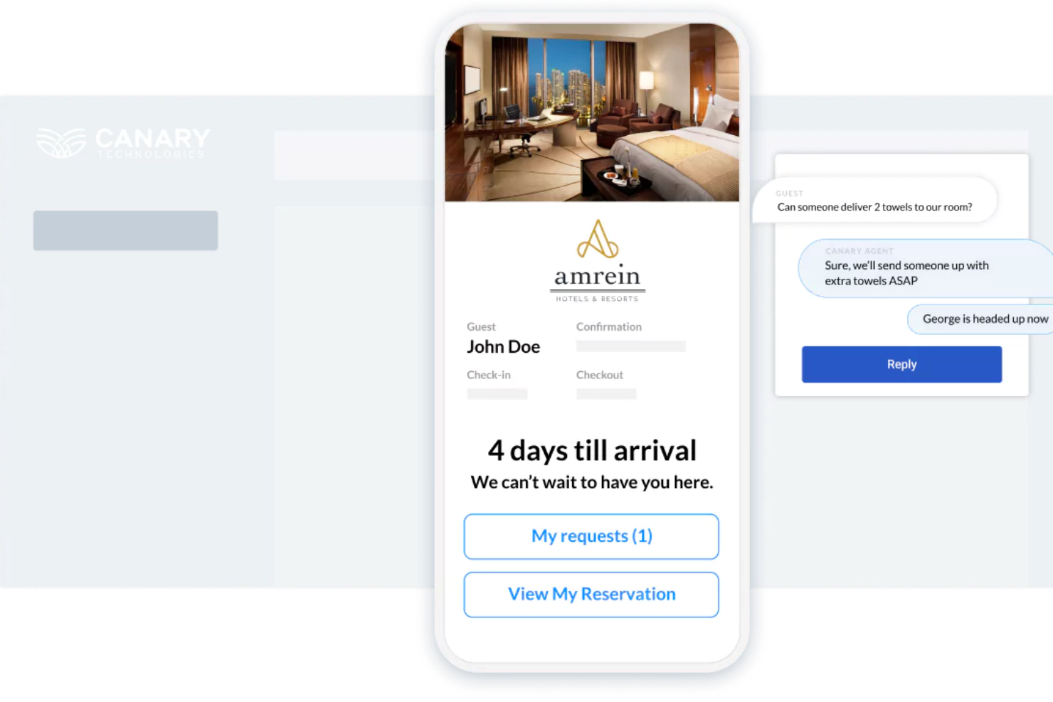 Canary Technologies screenshot - 19 Best Guest Messaging Software for Hotels in 2026