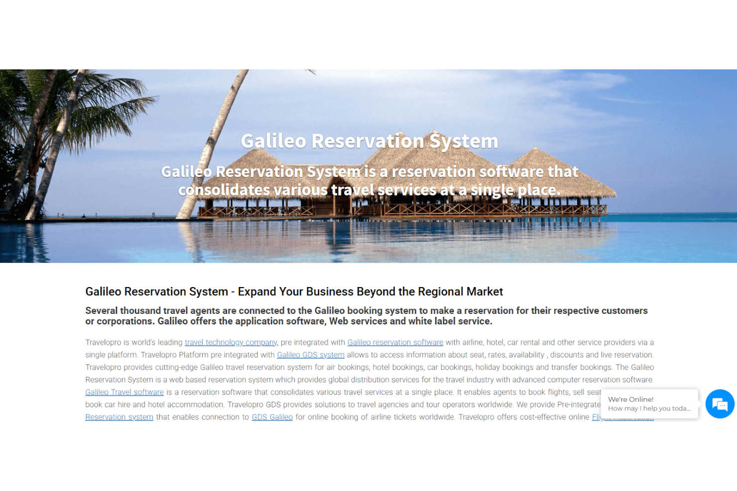 Galileo screenshot - 12 Best Global Distribution Software Reviewed in 2026